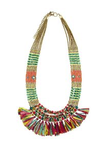 Heine, Damen Collier, Goldgelb / Mischfarben