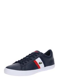 Lacoste, Herren Sneaker 'Lerond', Navy / Hellrot / Wei&szlig;
