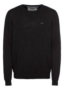s.Oliver RED LABEL, Herren Pullover, Schwarz