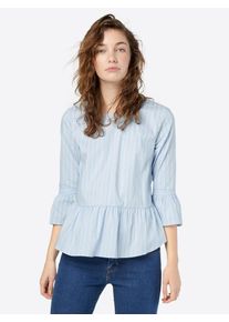 More & More MORE & MORE, Damen Bluse, Hellblau / Mischfarben