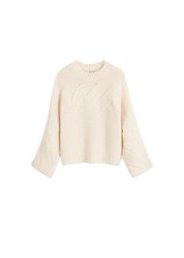 Mango, Damen Pullover 'Trenzo-I', Nude