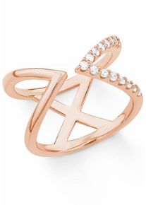 s.Oliver RED LABEL, Damen Fingerring '2018602', Rosegold