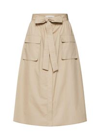 Vila, Damen Rock 'VINYALA HW MIDI SKIRT', Beige