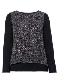 SheeGOTit, Damen Bluse, Schwarz / Weiß