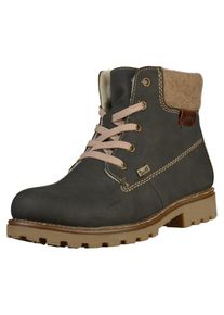 Rieker, Damen Stiefelette, Hellbeige / Basaltgrau