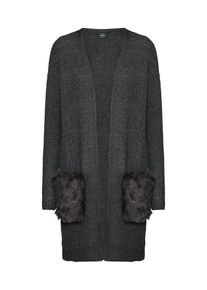 Only, Damen Cardigan, Dunkelgrau