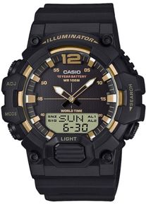 Casio, Herren Chronograph 'HDC-700-9AVEF', Gold / Schwarz