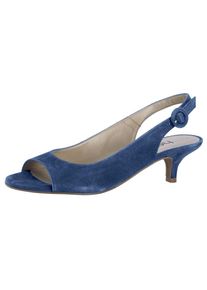 Heine, Damen Sandalette, Blau