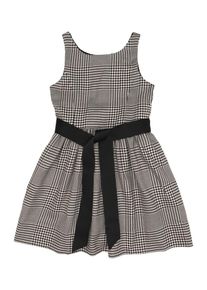 Polo Ralph Lauren, M&auml;dchen Kleid 'GLEN PLAID-DRESSES-WOVEN', Anthrazit