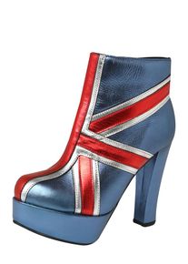 Buffalo London, Damen Stiefelette 'LONDON FOG', Blau