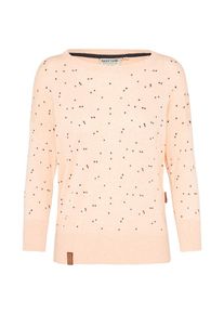 Naketano, Damen Pullover 'Maja Triangles III', Apricot