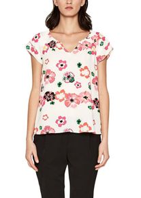 s.Oliver BLACK LABEL, Damen Bluse, Mischfarben / Weiß