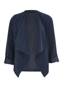 Dorothy Perkins, Damen Verschlussloser Blazer, Navy