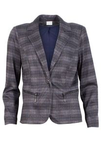 IN FRONT, Damen Blazer 'ASTRID', Blau / Nachtblau