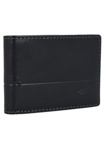 Camel Active, Herren Jakarta Geldbörse Leder 10,5 cm, Schwarz