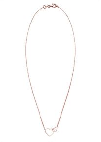 Elli, Damen Kette 'Herz', Rosegold