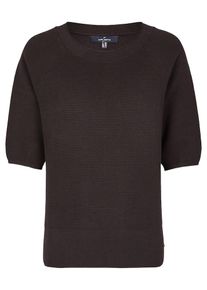 Daniel Hechter, Damen Pullover, Schwarz / Weiß