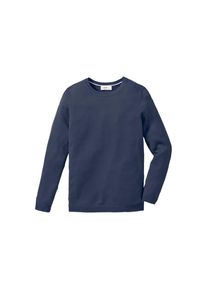 sheego Casual, Damen Basic Pullover, Marine