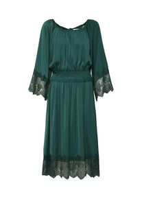 Vila, Damen Kleid 'VIFLUX 3/4 SLEEVE DRESS', Grün