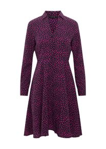 Véro Moda VERO MODA, Damen Kleid, Nachtblau / Neonpink