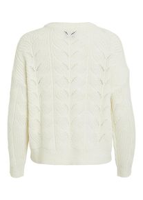 Object, Damen Strickpullover, Weiß