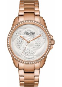 CARAVELLE NEW YORK, Damen Quarzuhr 'Boyfriend, 44L233', Rosegold
