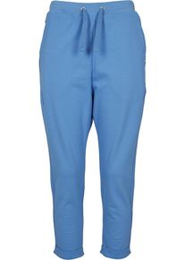 Urban Classics Curvy, Damen Hose, Hellblau
