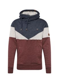 alife and kickin, Herren Sweatshirt 'JASPER', Blau / Rot