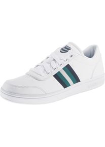 K-Swiss, Herren Sneaker 'Court Clarkson S', Petrol / Wei&szlig;