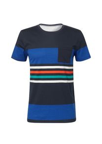 Tom Tailor Denim, Herren T-Shirt, Blau / Mischfarben