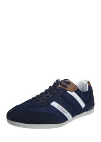 Bugatti, Herren Sneakers, Navy / Braun / Wei&szlig;