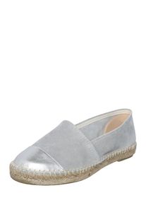 espadrij l'originale Espadrij L ́originale, Damen Espadrilles 'Classic', Grau / Silber