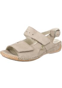 Waldläufer WALDLÄUFER, Damen Sandalen 'Heliett', Cappuccino / Honig