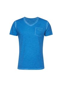 Key Largo, Herren T-Shirt 'Soda' mit V-Ausschnitt, Blau