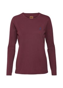 Polo Ralph Lauren, Damen Langarmshirt, Dunkelrot