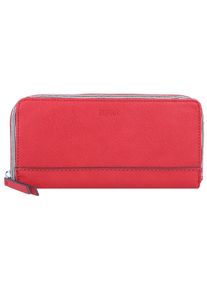 Esprit, Damen Portemonnaie 'Mara', Rot / Schwarz / Weiß