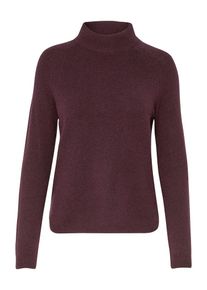 Only, Damen Strickpullover Stehkragen, Beere
