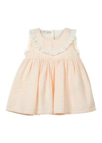 name it, Mädchen Kleid, Nude / Weiß