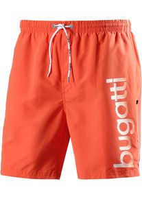 Bugatti, Herren Badeshorts, Orange