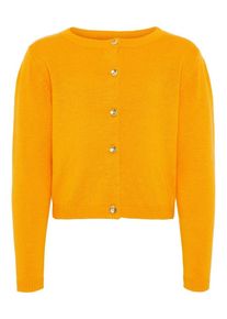 name it, M&auml;dchen Cardigan, Goldgelb
