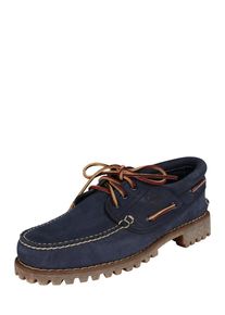 Timberland, Herren Bootsschuhe '3 Eye Classic', Navy / Braun