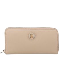 Tommy Hilfiger, Damen Geldbörse 'Honey LRG ZA', Creme