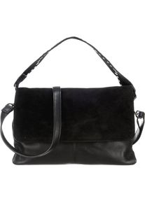 Pieces, Damen Umh&auml;ngetasche, Schwarz