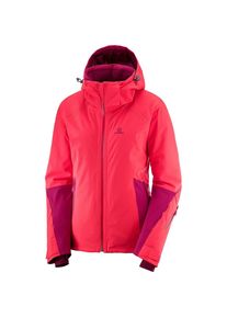 Salomon, Damen Skijacke 'ICECRYSTAL', Beere / Melone