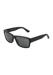 Polo Ralph Lauren, Herren Sonnenbrille im Matt-Look, Schwarz