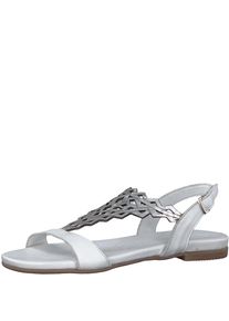Tamaris, Damen Sandale 'Mandala', Silber