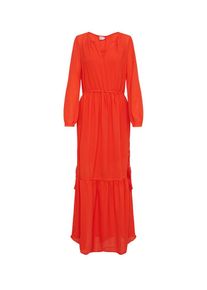 Saint Tropez, Damen Maxikleid, Rot