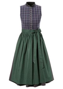 BERWIN & WOLFF BERWIN & WOLFF, Damen Dirndl, Anthrazit / Dunkelgrün / Dunkellila