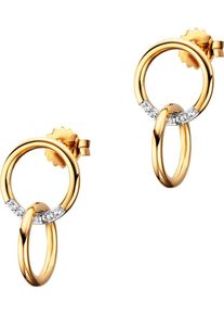 CAI Caï, Damen Ohrstecker 'Linked', Gold