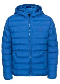 Urban Classics, Herren Steppjacke 'Basic Bubble', Royalblau